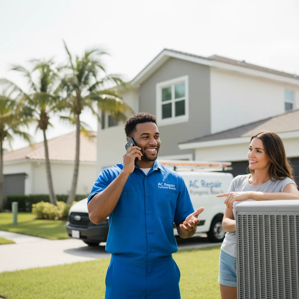 AC Repair Pompano Beach customer support in Galesville